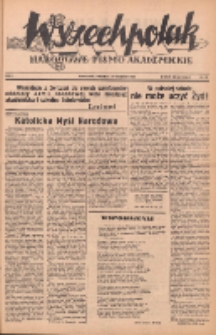 Wszechpolak : narodowe pismo akademickie 1937.09.19 R.1 Nr30