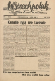 Wszechpolak : narodowe pismo akademickie 1938.02.06 R.2 Nr6
