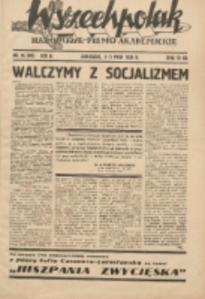 Wszechpolak : narodowe pismo akademickie 1938.05.01-03 R.2 Nr16