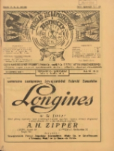Przegląd Zegarmistrzowski i Złotniczy : gazeta handlowa rynku zegarmistrzowskiego, złotniczego, biżuterii, optyki i branż pokrewnych 1930.08.15 R.6 Nr16