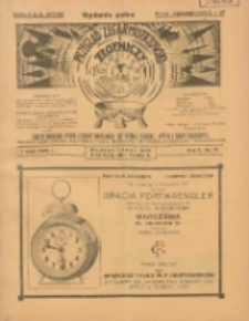 Przegląd Zegarmistrzowski i Złotniczy : gazeta handlowa rynku zegarmistrzowskiego, złotniczego, biżuterii, optyki i branż pokrewnych 1929.05.01 R.5 Nr12