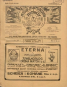Przegląd Zegarmistrzowski i Złotniczy : gazeta handlowa rynku zegarmistrzowskiego, złotniczego, biżuterii, optyki i branż pokrewnych 1929.10.15 R.5 Nr23