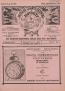 Przegląd Zegarmistrzowski i Złotniczy : gazeta handlowa rynku zegarmistrzowskiego, złotniczego, biżuterii, optyki i branż pokrewnych 1928.01.15 R.4 Nr2