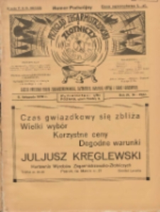 Przegląd Zegarmistrzowski i Złotniczy : gazeta handlowa rynku zegarmistrzowskiego, złotniczego, biżuterii, optyki i branż pokrewnych 1928.11.08 R.4 Nr21/22