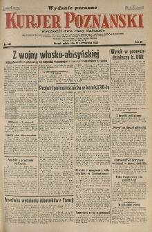 Kurier Poznański 1935.10.26 R.30 nr 494