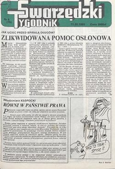 Tygodnik Swarzędzki 1993.02.11 Nr6(76)