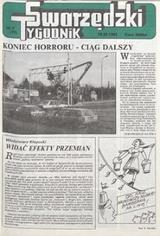 Tygodnik Swarzędzki 1993.02.18 Nr7(77)