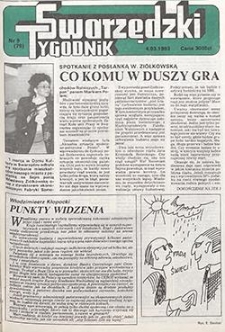 Tygodnik Swarzędzki 1993.03.04 Nr9(79)