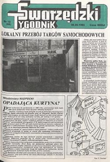 Tygodnik Swarzędzki 1993.05.06 Nr18(88)