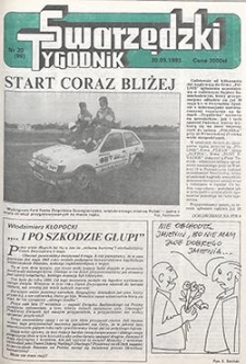 Tygodnik Swarzędzki 1993.05.20 Nr20(90)