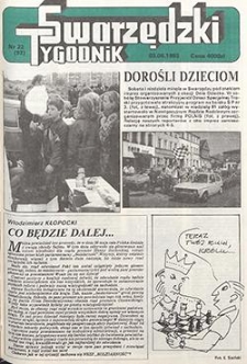 Tygodnik Swarzędzki 1993.06.03 Nr22(92)