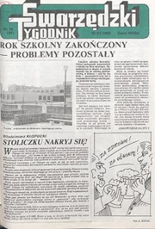 Tygodnik Swarzędzki 1993.07.01 Nr26(96)