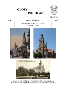 Głosy Podolan - Wydanie specjalne nr 12 - Bibliografia za lata 1993 &ndash; 2018. Numery 1 &ndash; 151