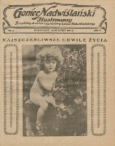 Goniec Nadwiślański Ilustrowany : bezpłatny dodatek tygodniowy Gońca Nadwiślańskiego 1931.02.22 R.5 Nr8