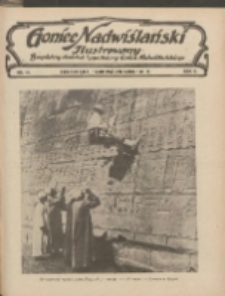 Goniec Nadwiślański Ilustrowany : bezpłatny dodatek tygodniowy Gońca Nadwiślańskiego 1931.10.11 R.5 Nr41