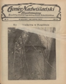 Goniec Nadwiślański Ilustrowany : bezpłatny dodatek tygodniowy Gońca Nadwiślańskiego 1932.06.05 R.6 Nr23