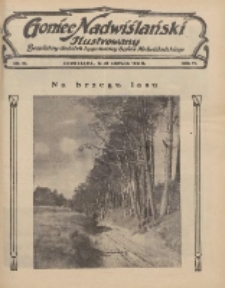 Goniec Nadwiślański Ilustrowany : bezpłatny dodatek tygodniowy Gońca Nadwiślańskiego 1932.06.19 R.6 Nr25
