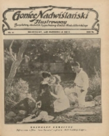 Goniec Nadwiślański Ilustrowany : bezpłatny dodatek tygodniowy Gońca Nadwiślańskiego 1932.10.09 R.6 Nr41