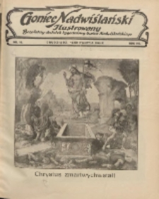 Goniec Nadwiślański Ilustrowany : bezpłatny dodatek tygodniowy Gońca Nadwiślańskiego 1933.04.16 R.7 Nr16