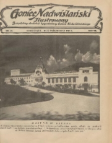 Goniec Nadwiślański Ilustrowany : bezpłatny dodatek tygodniowy Gońca Nadwiślańskiego 1933.10.22 R.7 Nr43