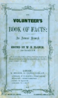 The volunteer's book of facts : an annual record