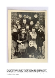Klasa III szkoły w Bierzglinie. R. szk. 1956-57