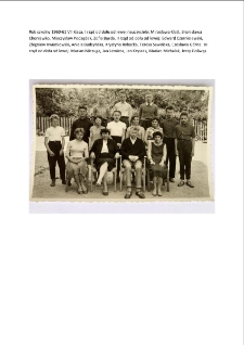 Klasa VII szkoły w Bierzglinie. R. szk. 1960-61