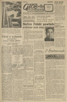 Głos Wielkopolski. 1957.01.13-14 R.13 nr11 Wyd.AB