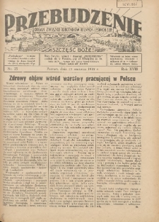 Przebudzenie: organ Związku Robotników Rolnych i Leśnych ZZP. 1937.06.17 R.18 Nr25