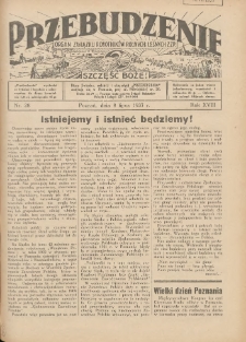 Przebudzenie: organ Związku Robotników Rolnych i Leśnych ZZP. 1937.07.08 R.18 Nr28