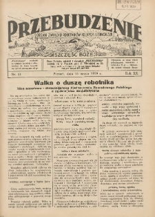 Przebudzenie: organ Związku Robotników Rolnych i Leśnych ZZP. 1939.03.16 R.20 Nr11