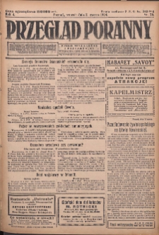 Przegląd Poranny: pismo niezależne i bezpartyjne 1924.03.11 R.4 Nr70