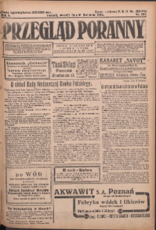 Przegląd Poranny: pismo niezależne i bezpartyjne 1924.04.15 R.4 Nr105