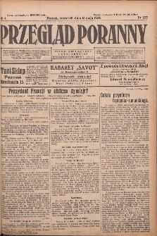 Przegląd Poranny: pismo niezależne i bezpartyjne 1924.05.15 R.4 Nr132