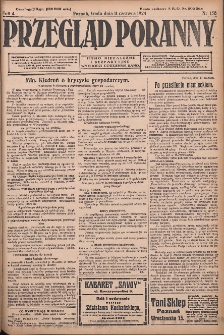 Przegląd Poranny: pismo niezależne i bezpartyjne 1924.06.11 R.4 Nr158