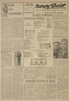 Nowy Świat. Tygodniowy dodatek Głosu Wielkopolskiego. 1958.01.19 R.8 nr4