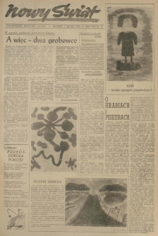 Nowy Świat. Tygodniowy dodatek Głosu Wielkopolskiego. 1958.06.01 R.8 nr23