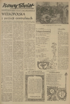 Nowy Świat. Tygodniowy dodatek Głosu Wielkopolskiego. 1958.08.17 R.8 nr34