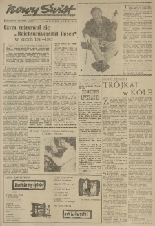 Nowy Świat. Tygodniowy dodatek Głosu Wielkopolskiego. 1958.10.26 R.8 nr44