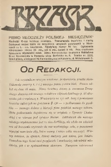 Brzask: Pismo Młodzieży Polskiej. Miesięcznik 1912.06.15 R.2 Nr6