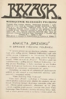 Brzask. Miesięcznik Młodzieży Polskiej 1913.02.15 R.3 Nr2