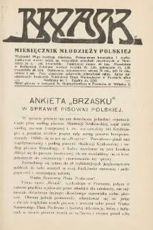 Brzask. Miesięcznik Młodzieży Polskiej 1913.02.15 R.3 Nr2