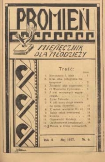 Promień 1927.05 R.2 Nr6