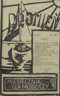 Promień 1929.04 R.4 Nr8
