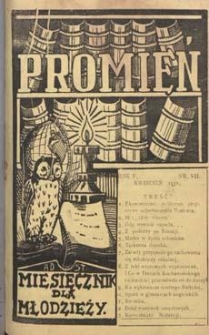 Promień 1930.04 R.5 Nr7