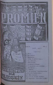 Promień 1931.02 R.6 Nr5