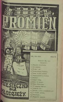 Promień 1931.04 R.6 Nr7-8