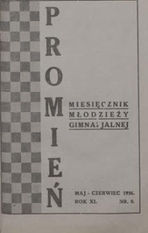 Promień 1936.05-06 R.11 Nr8