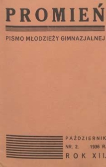 Promień 1936.10 R.12 Nr2