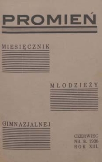 Promień 1938.06 R.13 Nr8